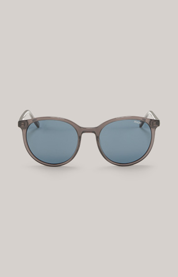 Sonnenbrille in Grau/Blau