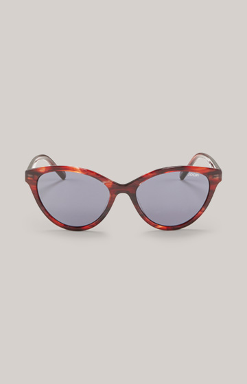 Sonnenbrille in Rot/Blau