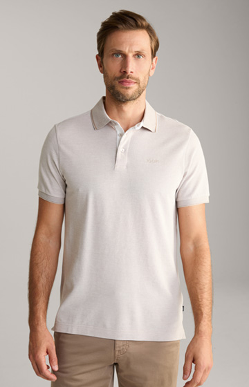 Poloshirt Percy in Beige