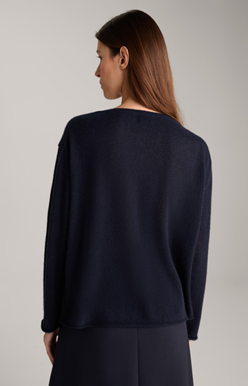 Cashmere-Pullover in Navy