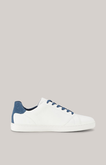 Sneaker Stampa Fine Strade in Weiß/Blau