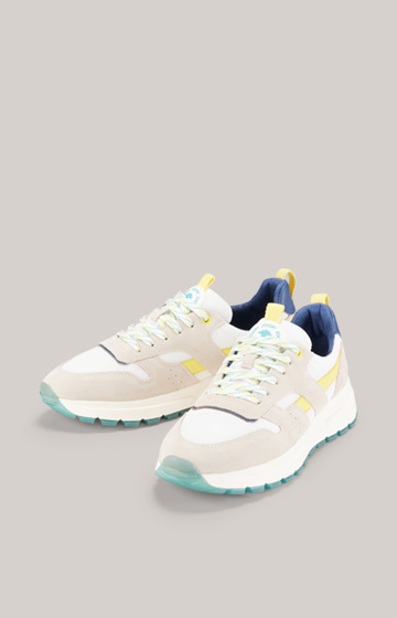 Retron New Hannis Trainers in Blue/Beige
