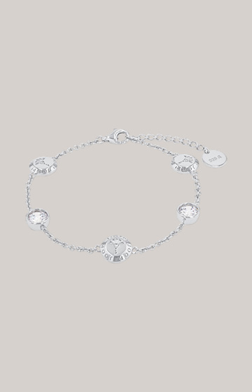 Armband mit Zirkonia in Silber