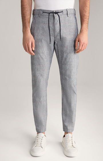 Maxton Chinos in Navy/Off-white Check