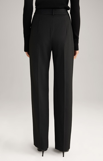 Twill Trousers in Black