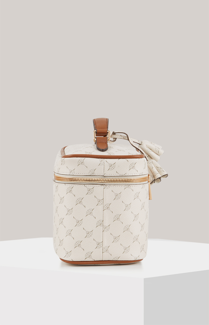 Beauty-Case Cortina Flora in Offwhite