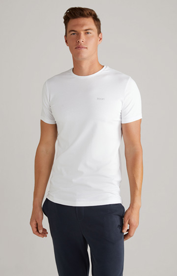 2er Pack Fine Cotton T-Shirts in Weiss