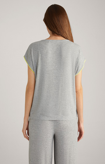Loungewear Shirt in Grey Melange