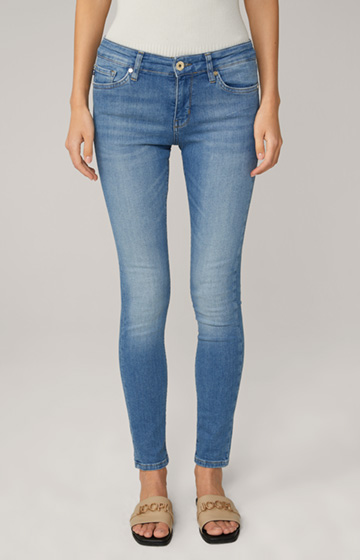 Skinny Jeans Sue in Medium Blue Washed