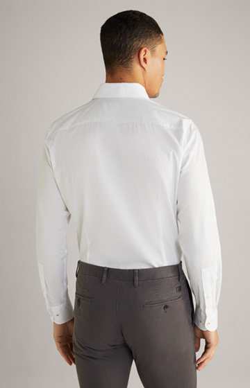Hemd Mika in Weiß strukturiert