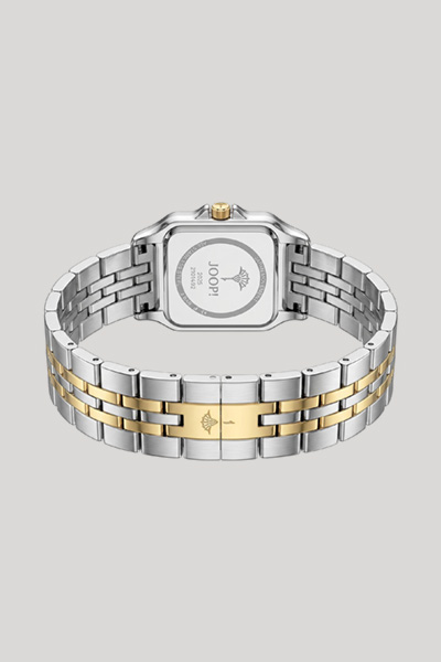 Führt zu Produktdetailseite „Damen-Armbanduhr in Silber/Gold"