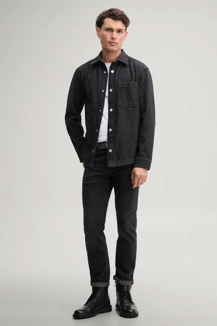 JOOP! präsentiert das Produkt Hemd aus Baumwollmix in Navy aus der Kategorie Hemden als Outfit