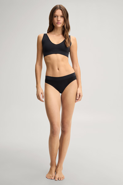 Führt zu Produktdetailseite „High Apex-Bralette in Schwarz"