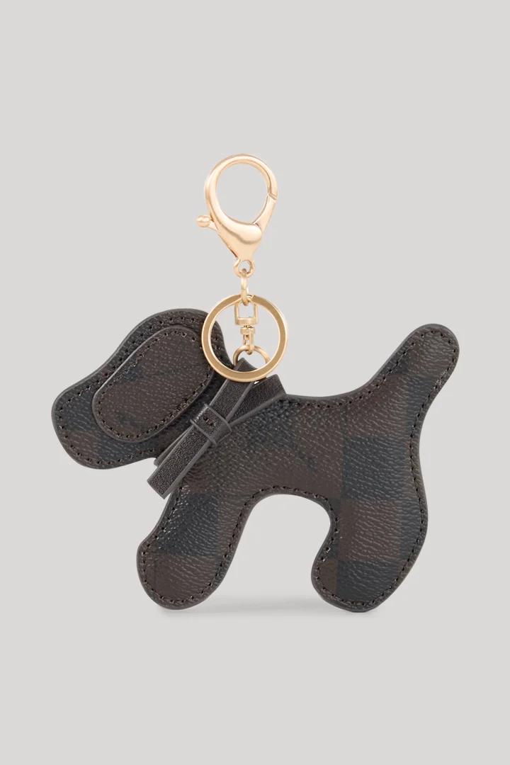 Führt zu Produktdetailseite „Bagcharm Lupo Petzi in Dunkelbraun"