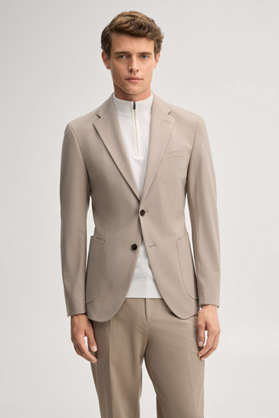Führt zu Produktdetailseite „Baukasten-Sakko in Beige"