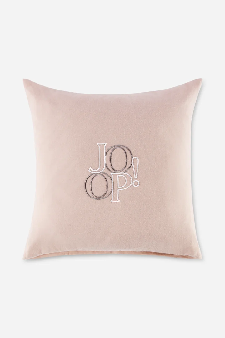 Leads to product detail page "JOOP! soft label cushion in cream, 35 x 35 cm"