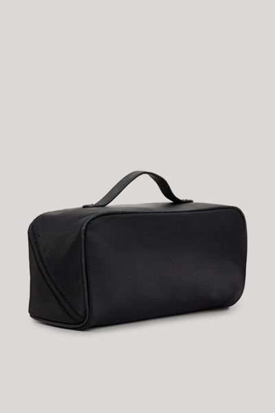 Leads to product detail page "Roma Zea make-up bag in black"