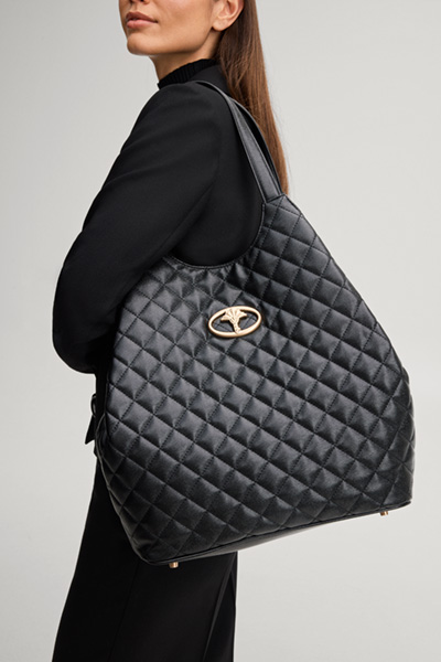 Leads to product detail page "Bellagio heiress shopper bag in black"