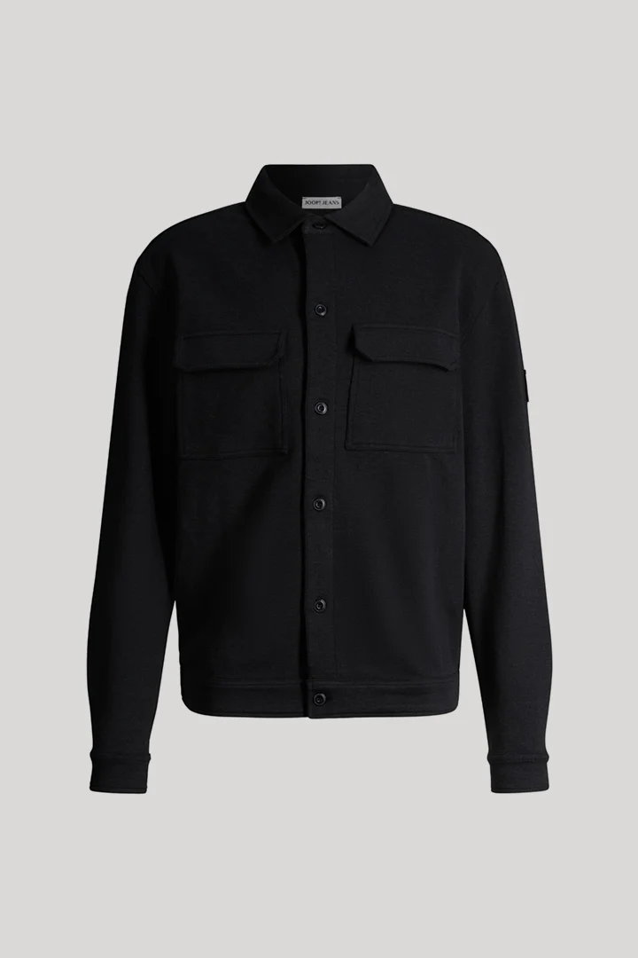 JOOP! presents the product Black overshirt from the category Sweatshirts as a cut-out