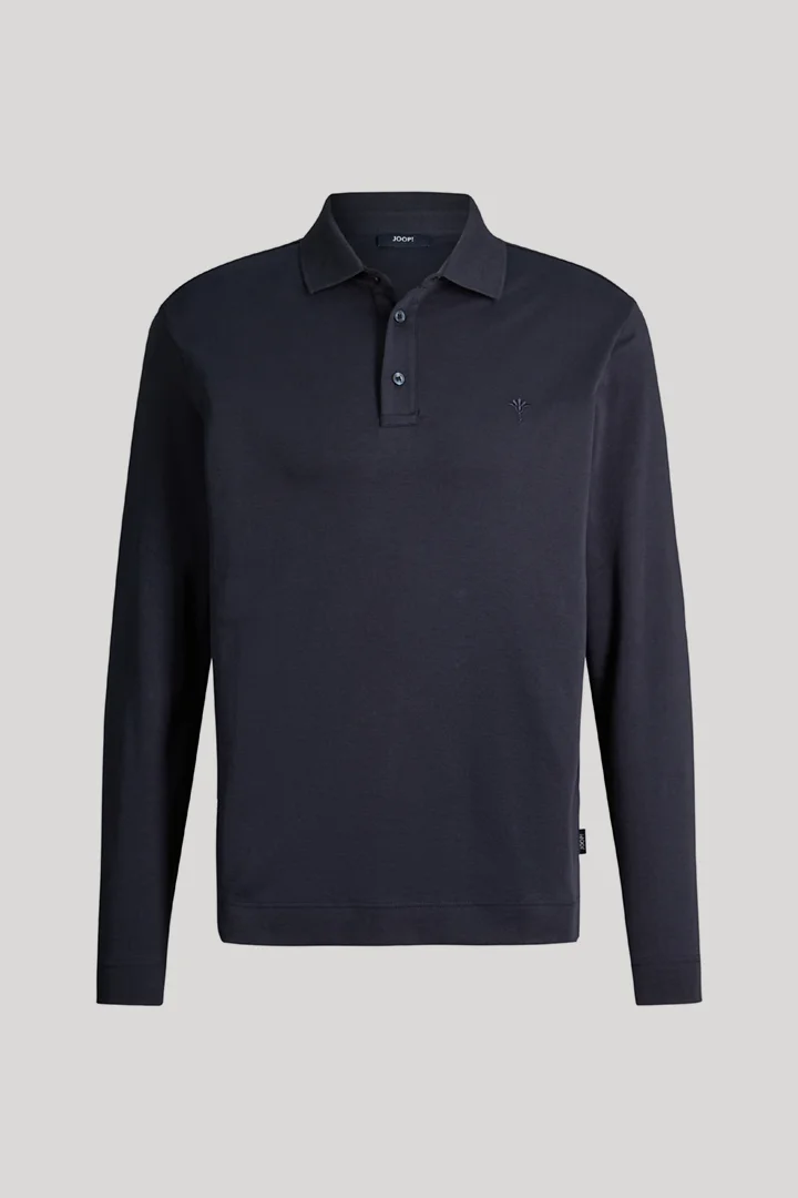JOOP! presents the product Long-sleeved polo shirt in navy from the category Polo Shirts as a cut-out