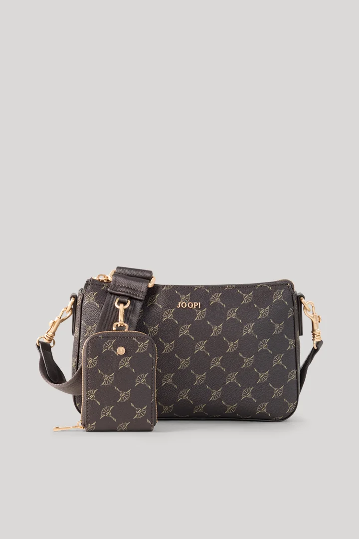 Leads to product detail page "Schultertasche Cortina Jasmina in Braun"