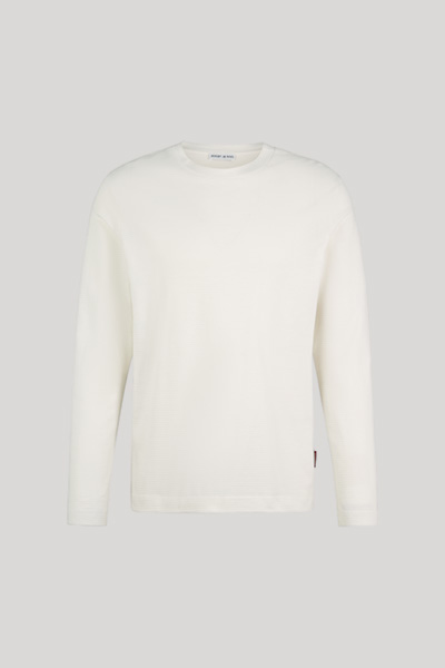 Führt zu Produktdetailseite „Longsleeve aus Baumwolle in Beige"