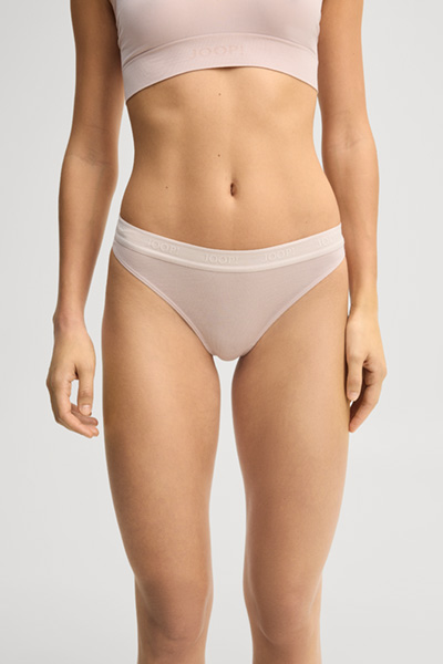 Leads to product detail page "Pack of 3 thongs in pale pink/blue/black"