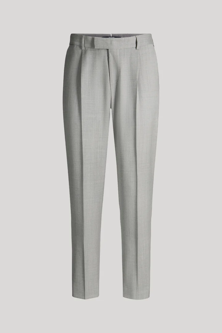 JOOP! präsentiert das Produkt Baukasten-Hose aus Schurwolle in Grau aus der Kategorie Hosen & Chinos als Freisteller