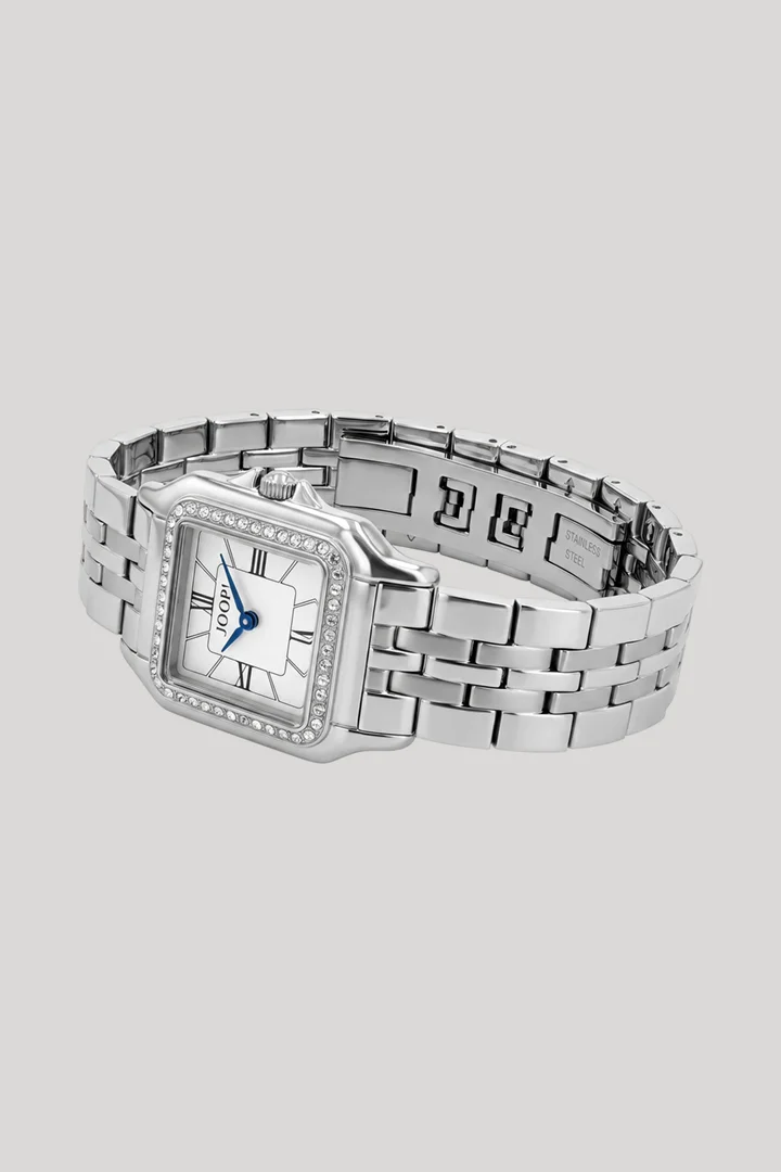 JOOP! presents the product Women’s silver wristwatch from the category Watches as a cut-out