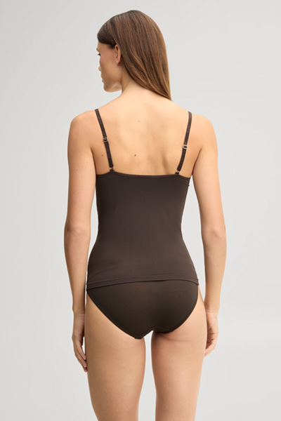 Führt zu Produktdetailseite „Loungewear Top in Dunkelbraun"