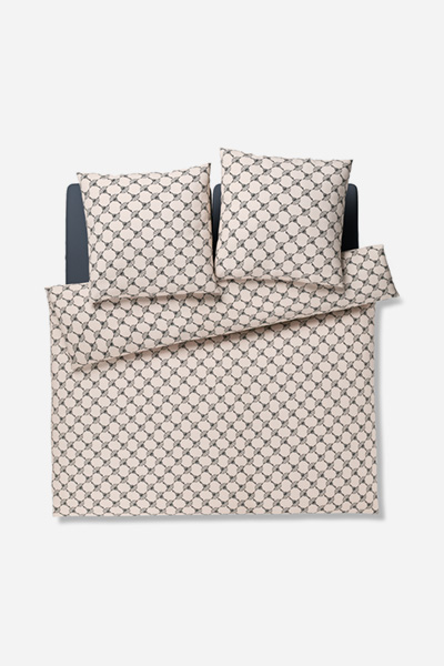 Leads to product detail page "JOOP! soft cornflower bed linen in beige/blue"