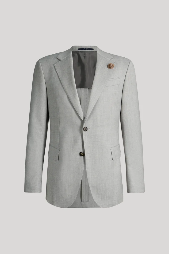 JOOP! presents the product Modular suit jacket in grey, made from virgin wool from the category Tailored Jackets & Vests as a cut-out
