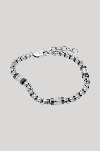 Führt zu Produktdetailseite „Armband in Gun/Silber"