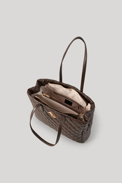 Führt zu Produktdetailseite „Handtasche Bellagio Sila in Dunkelbraun"