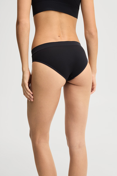 Führt zu Produktdetailseite „2er-Pack Slips in Zartrosa/Schwarz"