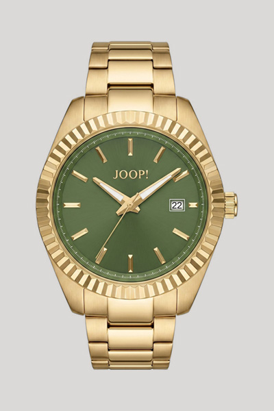 Men’s gold wristwatch