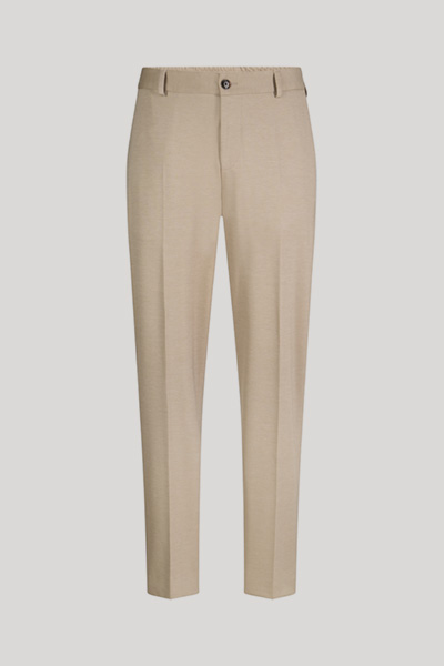 Modular trousers in beige