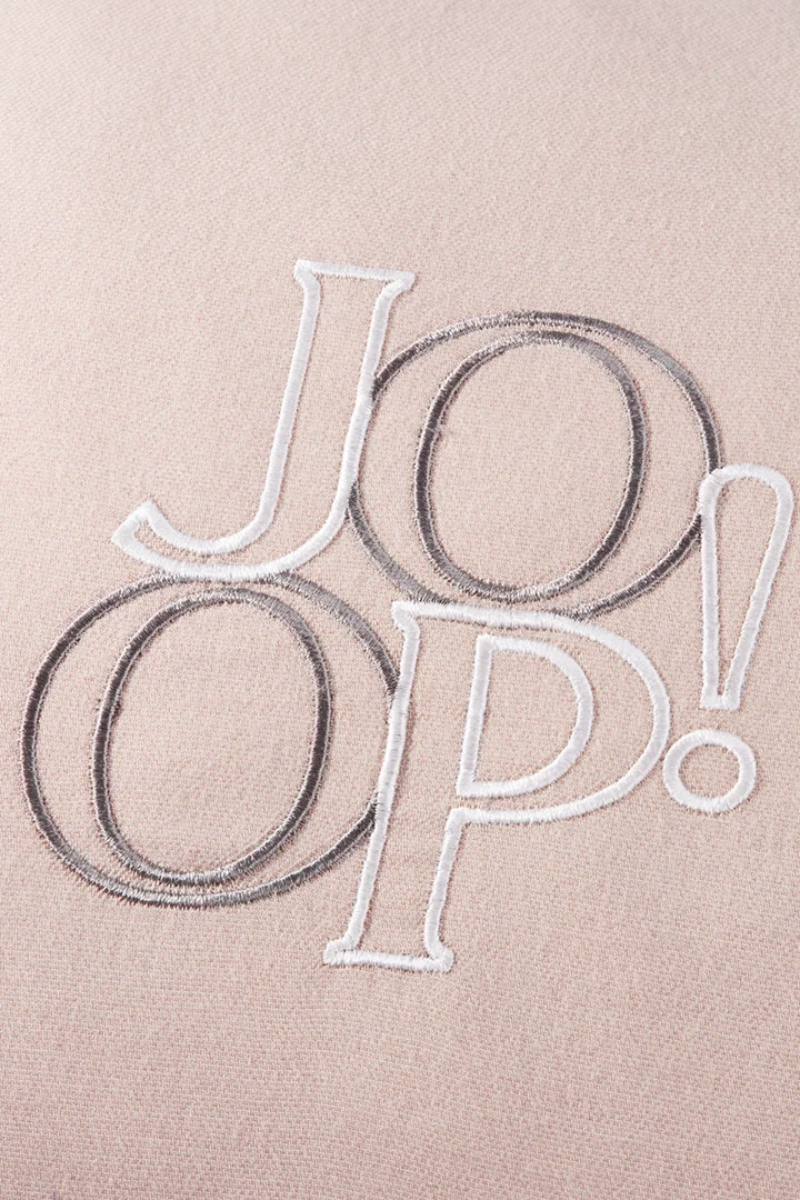 Leads to product detail page "JOOP! soft label cushion in cream, 35 x 35 cm"