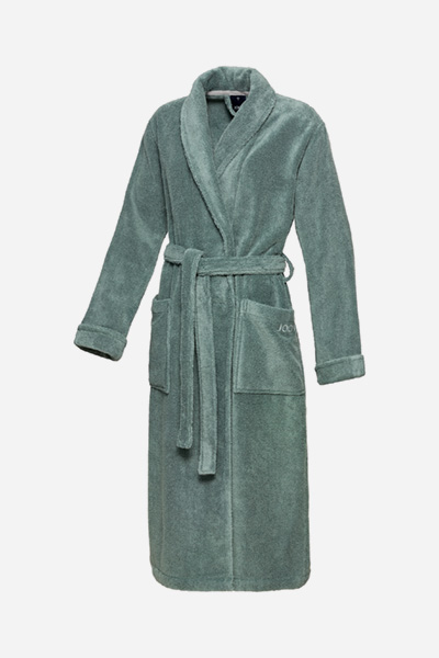 Leads to product detail page "JOOP! women’s bathrobe with shawl collar in arctic"