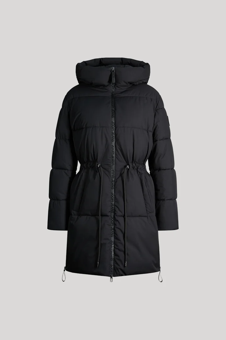 JOOP! presents the product Black parka from the category Coats as a cut-out