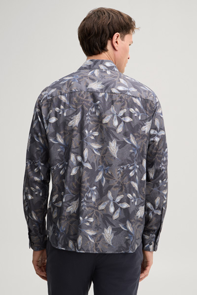 Führt zu Produktdetailseite „Casual-Hemd in Navy gemustert"