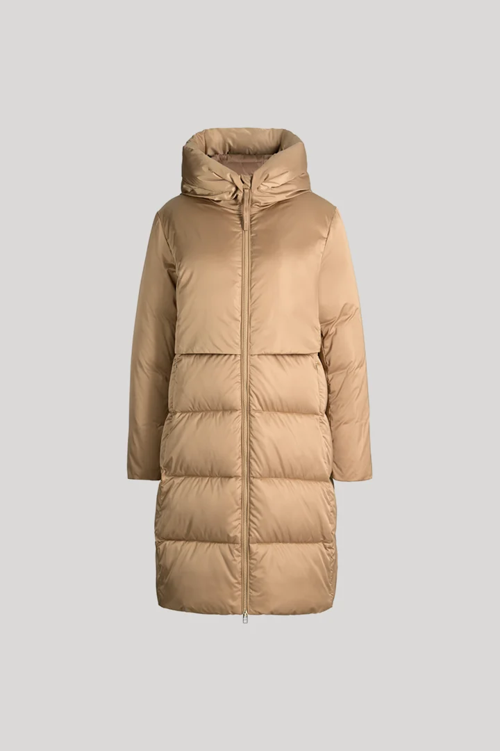 JOOP! presents the product Quilted coat in camel from the category Coats as a cut-out
