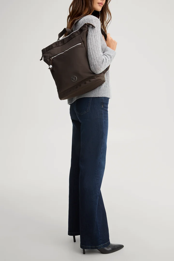 Führt zu Produktdetailseite „Rucksack Lietissimo Elva in Dunkelbraun"