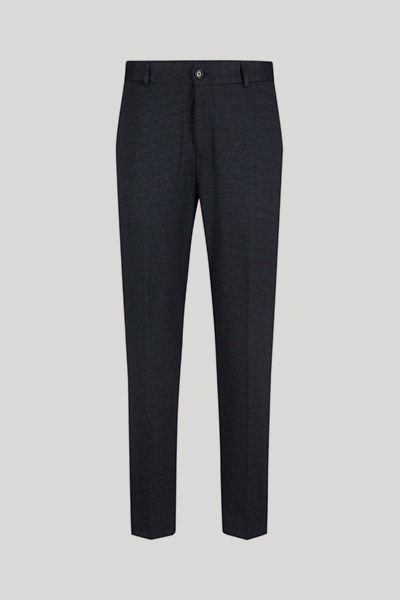 Führt zu Produktdetailseite „Baukasten-Hose aus Viskosemix in Navy"