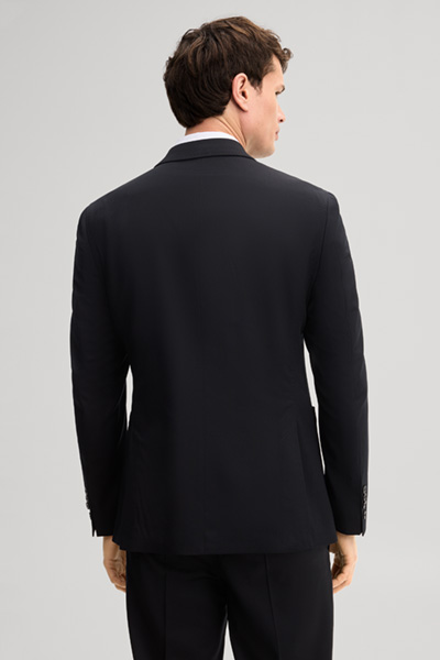 Leads to product detail page "Modular double-breasted suit jacket in black"