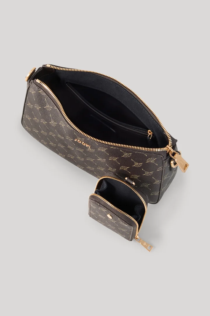 Leads to product detail page "Schultertasche Cortina Jasmina in Braun"