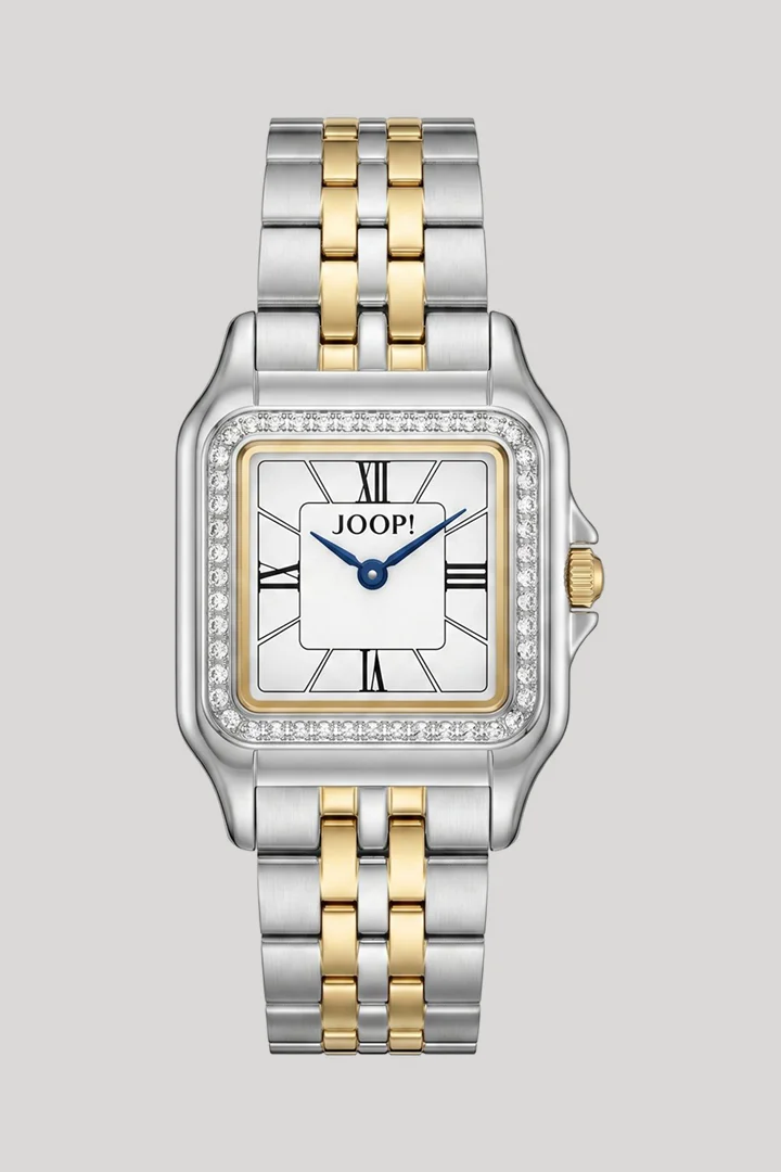 Leads to product detail page "Women’s wristwatch in silver/gold"