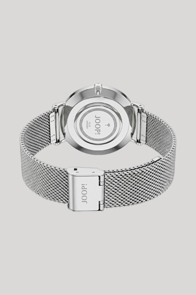 Leads to product detail page "Damen-Armbanduhr in Silber"