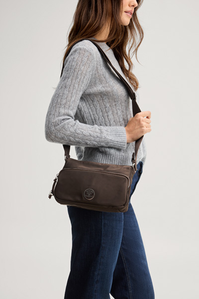 Führt zu Produktdetailseite „Schultertasche Lietissimo 1.0 Jasmina in Dunkelbraun"