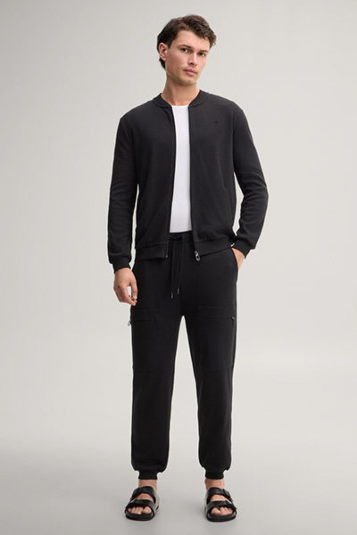 Führt zu Produktdetailseite „Loungewear-Hose in Schwarz"